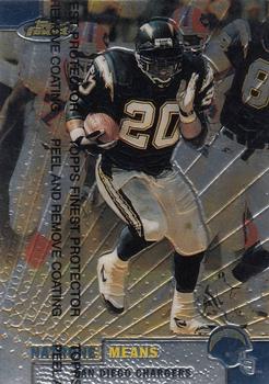 1999 Finest #58 Natrone Means Front