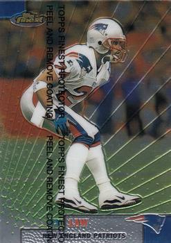 1999 Finest #104 Ty Law Front
