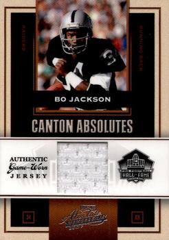 2007 Playoff Absolute Memorabilia - Canton Absolutes Materials #CA-2 Bo Jackson Front