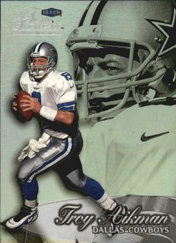 1999 Flair Showcase #1 Troy Aikman Front
