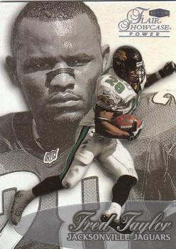 1999 Flair Showcase #31 Fred Taylor Front