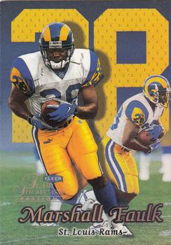 1999 Flair Showcase #51 Marshall Faulk Front