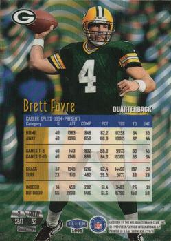 1999 Flair Showcase #52 Brett Favre Back