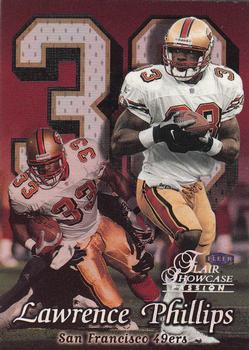 1999 Flair Showcase #81 Lawrence Phillips Front