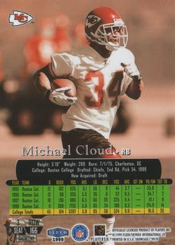 1999 Flair Showcase #166 Michael Cloud Back