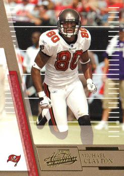 2007 Playoff Absolute Memorabilia - Retail #59 Michael Clayton Front