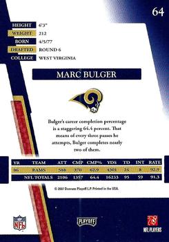 2007 Playoff Absolute Memorabilia - Retail #64 Marc Bulger Back