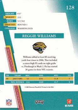 2007 Playoff Absolute Memorabilia - Retail #128 Reggie Williams Back