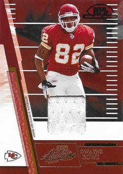 2007 Playoff Absolute Memorabilia - Rookie Jersey Collection #RJC-10 Dwayne Bowe Front