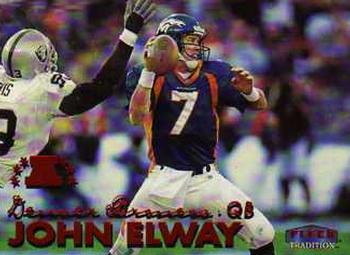 1999 Fleer Tradition #8 John Elway Front
