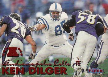 1999 Fleer Tradition #21 Ken Dilger Front