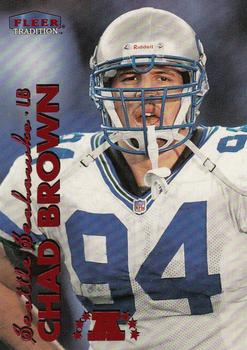 1999 Fleer Tradition #39 Chad Brown Front
