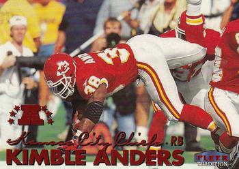 1999 Fleer Tradition #56 Kimble Anders Front