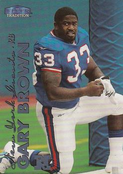 1999 Fleer Tradition #59 Gary Brown Front