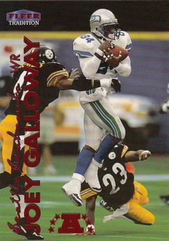 1999 Fleer Tradition #70 Joey Galloway Front