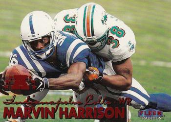 1999 Fleer Tradition #84 Marvin Harrison Front