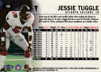 1999 Fleer Tradition #100 Jessie Tuggle Back