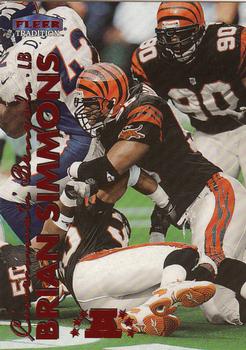 1999 Fleer Tradition #172 Brian Simmons Front