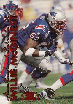 1999 Fleer Tradition #182 Willie McGinest Front