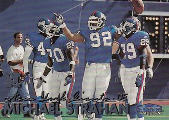 1999 Fleer Tradition #210 Michael Strahan Front