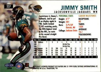 1999 Fleer Tradition #227 Jimmy Smith Back