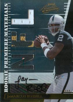 2007 Playoff Absolute Memorabilia - Rookie Premiere Materials Autographs #251 JaMarcus Russell Front
