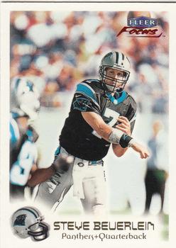 1999 Fleer Focus #60 Steve Beuerlein Front