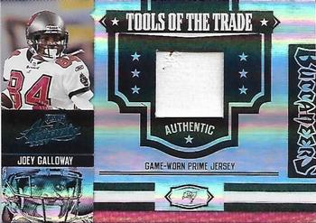 2007 Playoff Absolute Memorabilia - Tools of the Trade Material Black Spectrum #TOT-81 Joey Galloway Front