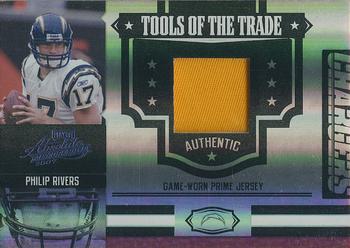 2007 Playoff Absolute Memorabilia - Tools of the Trade Material Black Spectrum #TOT-116 Philip Rivers Front