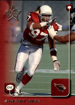 1999 Leaf Rookies & Stars #4 Simeon Rice Front