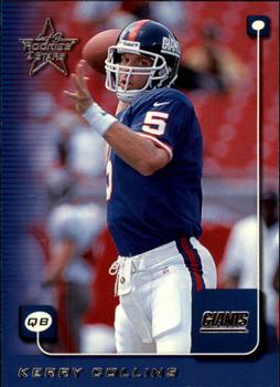 1999 Leaf Rookies & Stars #128 Kerry Collins Front