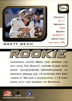 1999 Leaf Rookies & Stars #264 Brett Bech Back