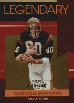 2007 Playoff Contenders - Legendary Contenders #LC-4 Cris Collinsworth Front
