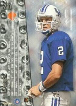 1999 SkyBox Metal Universe #210 Tim Couch Back