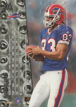 1999 SkyBox Metal Universe #174 Andre Reed Back