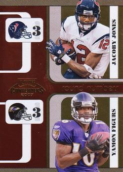 2007 Playoff Contenders - Round Numbers #RN-23 Jacoby Jones / Yamon Figurs Front