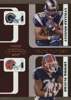 2007 Playoff Contenders - Round Numbers #RN-27 Antonio Pittman / Dwayne Wright Front