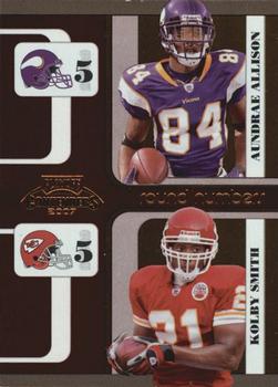2007 Playoff Contenders - Round Numbers #RN-29 Aundrae Allison / Kolby Smith Front