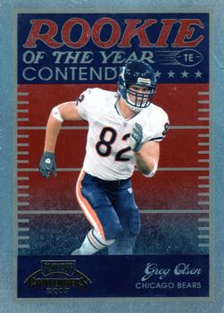 2007 Playoff Contenders - ROY Contenders #ROY-14 Greg Olsen Front