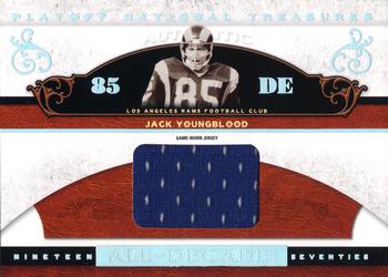 2007 Playoff National Treasures - All Decade Material Jumbo #AD-JY Jack Youngblood Front