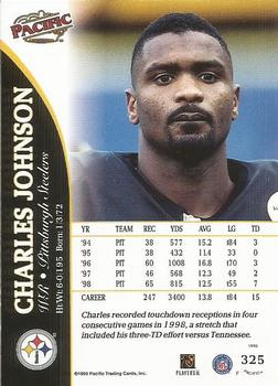 1999 Pacific #325 Charles Johnson Back