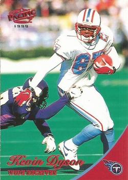 1999 Pacific #396 Kevin Dyson Front