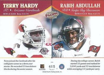 1999 Pacific #415 Terry Hardy / Rabih Abdullah Back