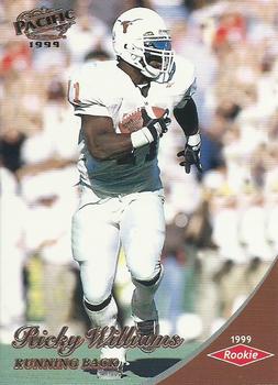 1999 Pacific #449 Ricky Williams Front