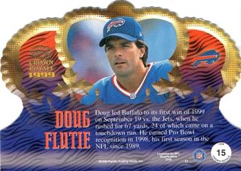 1999 Pacific Crown Royale #15 Doug Flutie Back