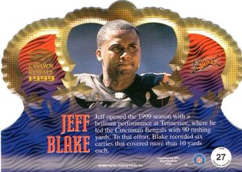 1999 Pacific Crown Royale #27 Jeff Blake Back