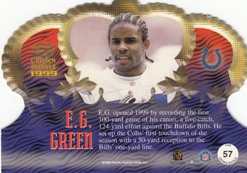 1999 Pacific Crown Royale #57 E.G. Green Back