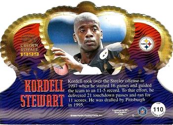 1999 Pacific Crown Royale #110 Kordell Stewart Back