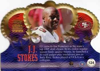 1999 Pacific Crown Royale #124 J.J. Stokes Back