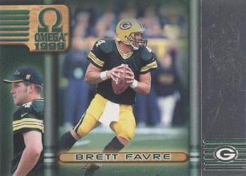 1999 Pacific Omega #91 Brett Favre Front